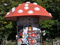 Pilz  "Litfaßpilz"