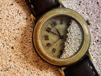 Sanduhr  "Urlaubszeit"