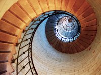 TreppeBretagne  "Treppe im Leuchtturm in der Bretagne (1)"